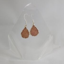 Druzy Quartz Earrings