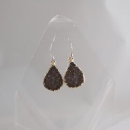 Druzy Quartz Earrings