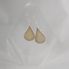 Druzy Quartz Earring